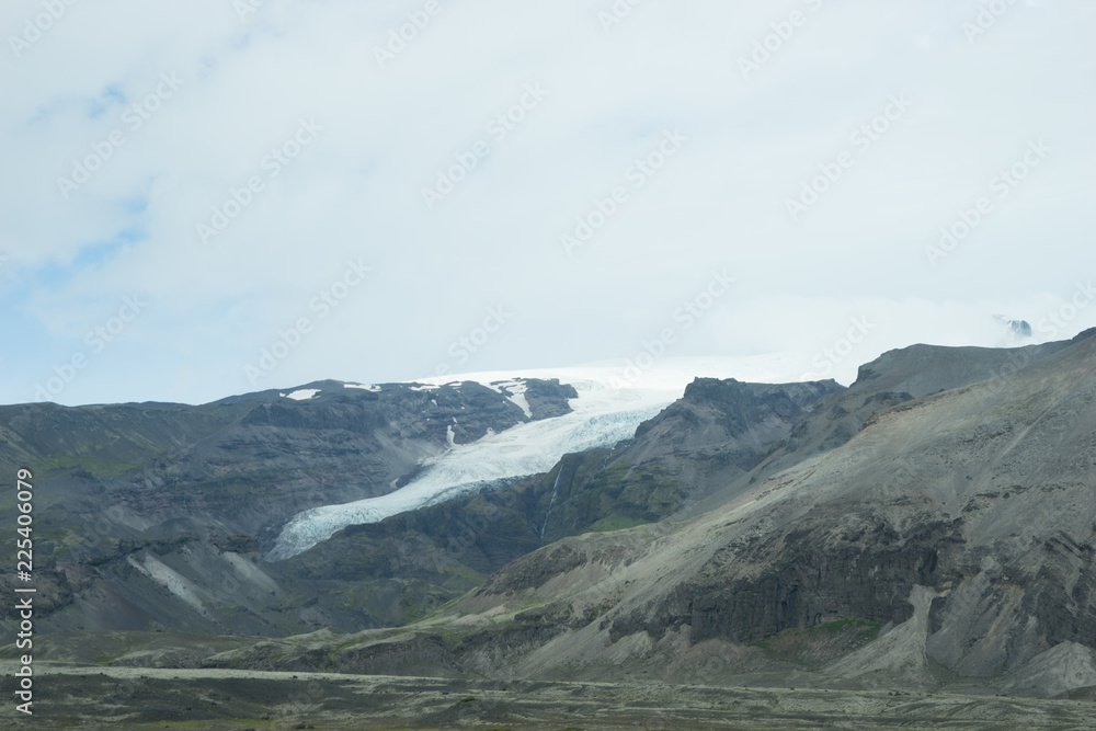 Im Süden Islands: Gletschervulkan im Vatnajökull-Nationalpark und Gletscherlagune Jökulsárlón