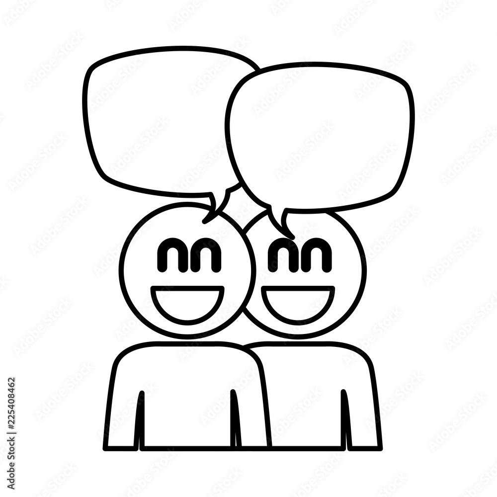 group of people with speech bubbles group of people with speech bubbles