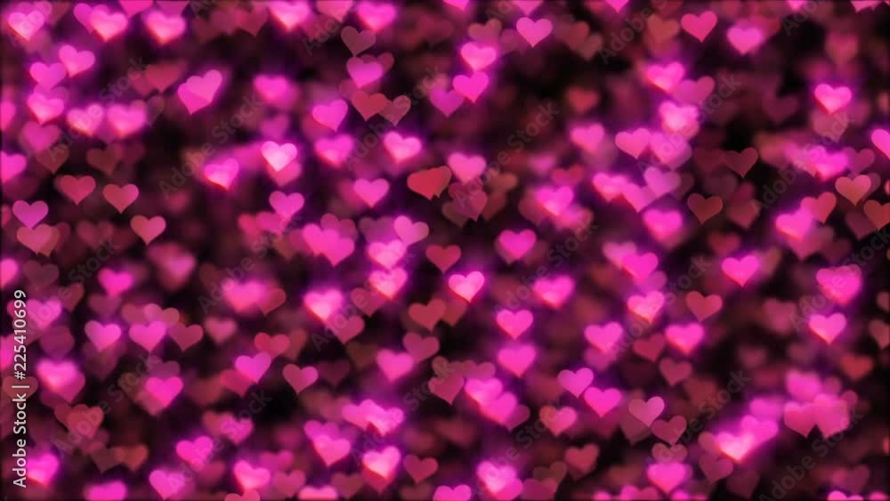 A huge number of hearts. Red hearts with a pink glow. Depth of field. The red hearts are flying up. Valentine's Day. A huge number of hearts. Red hearts with a pink glow. Depth of field. The red hearts are flying up. Valentine's Day.
