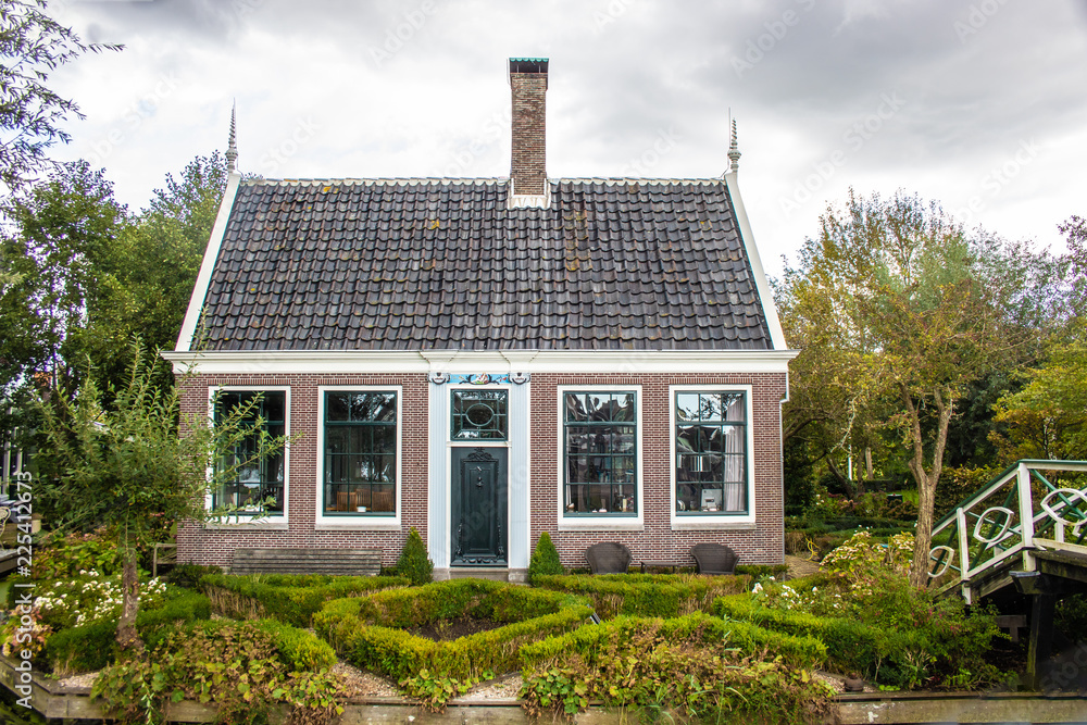 Typisches holländisches Landhaus