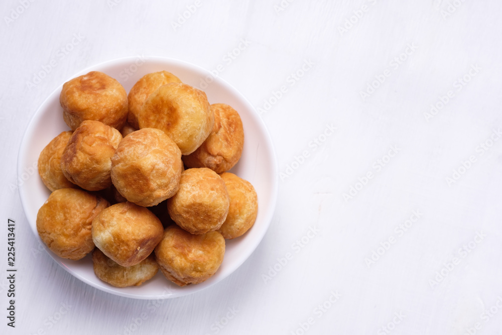 Traditional Asian dish. Mongolian, Kalmyk, Buryat, Kazakh pastries. Fried dough. Kalmyk, Cuisine, nomadic peoples Traditional Asian dish. Mongolian, Kalmyk, Buryat, Kazakh pastries. Fried dough. Kalmyk, Cuisine, nomadic peoples