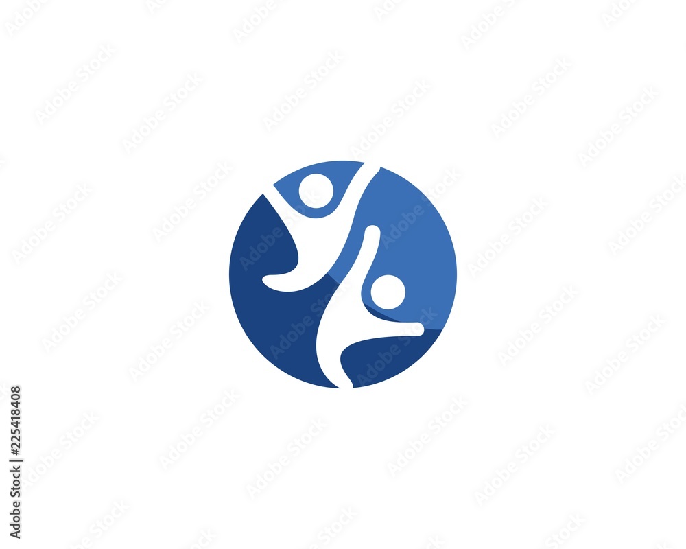 community care Logo template community care Logo template
