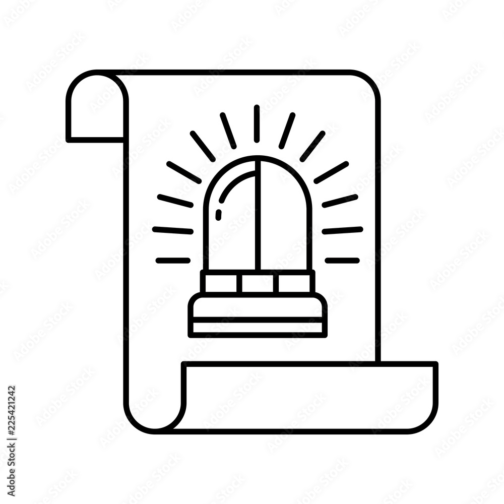 alarm message on isolated icon alarm message on isolated icon