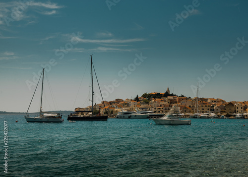 Primosten,Croatia-boats in the harbor © daniel