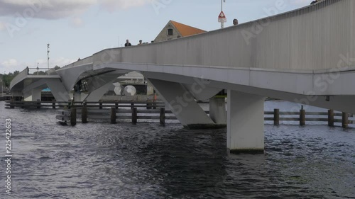 Bridge Copenhagen on a busy day photo