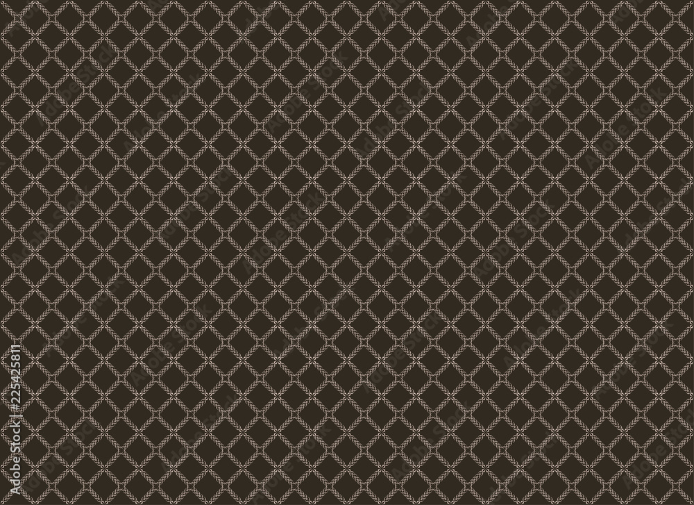 Small grid pattern on brown backgound. Vector illustration. Small grid pattern on brown backgound. Vector illustration.