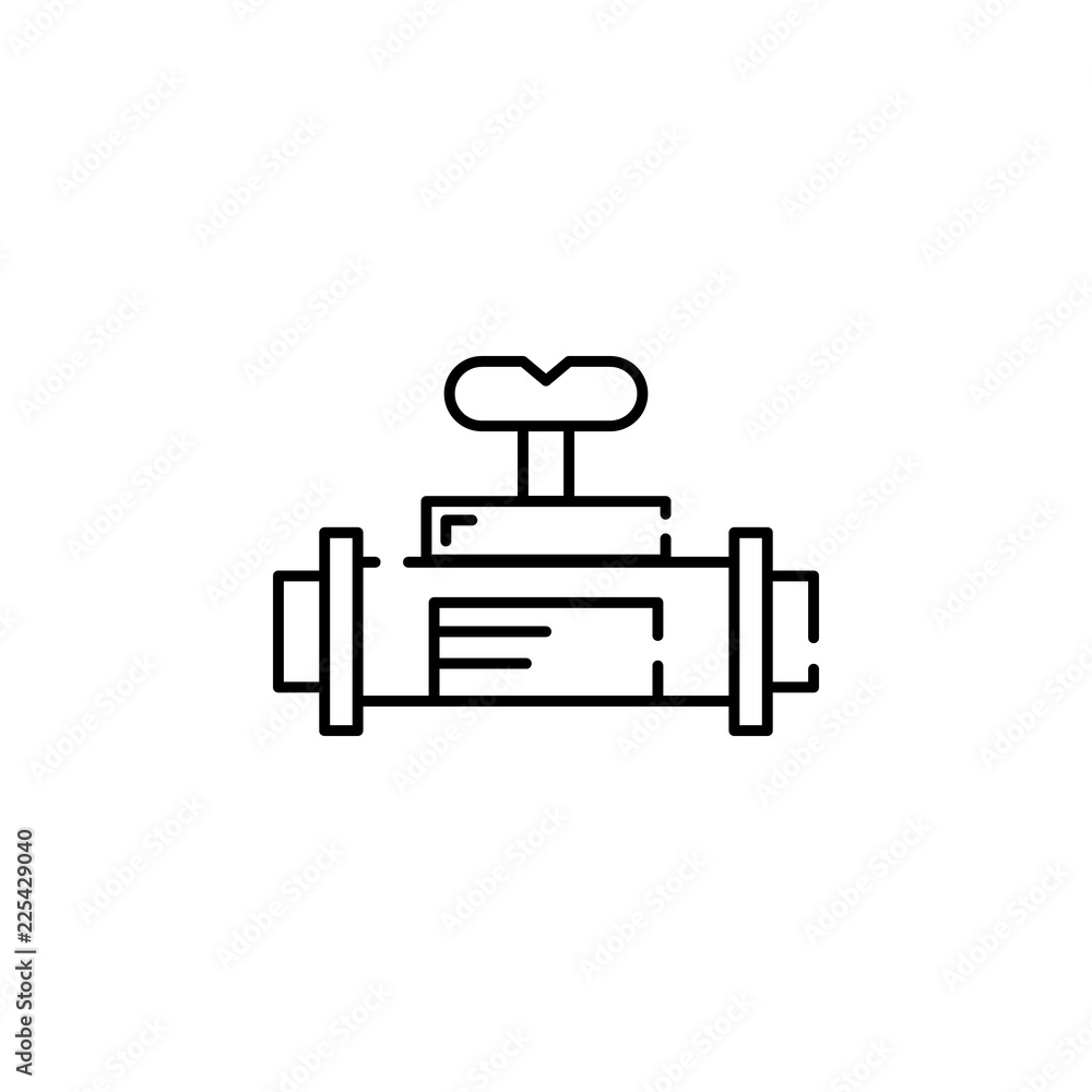 gas pipeline, gas station icon. Element of temperature control equipment for mobile concept and web apps illustration. Thin line icon for website design and development gas pipeline, gas station icon. Element of temperature control equipment for mobile concept and web apps illustration. Thin line icon for website design and development