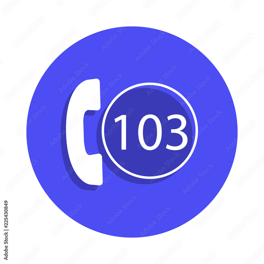 emergency call icon in badge style. One of fire guard collection icon can be used for UI, UX emergency call icon in badge style. One of fire guard collection icon can be used for UI, UX