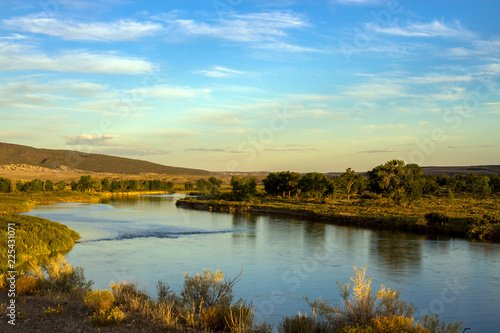 The Green River flows through Browns Park National Wildlife Refuge  a wild  beautiful  remote area of mountains  prairies  and wetlands in the extreme northwest corner of Colorado