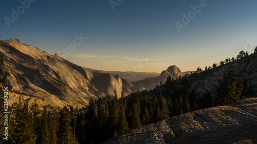 One view of the yosemite dome