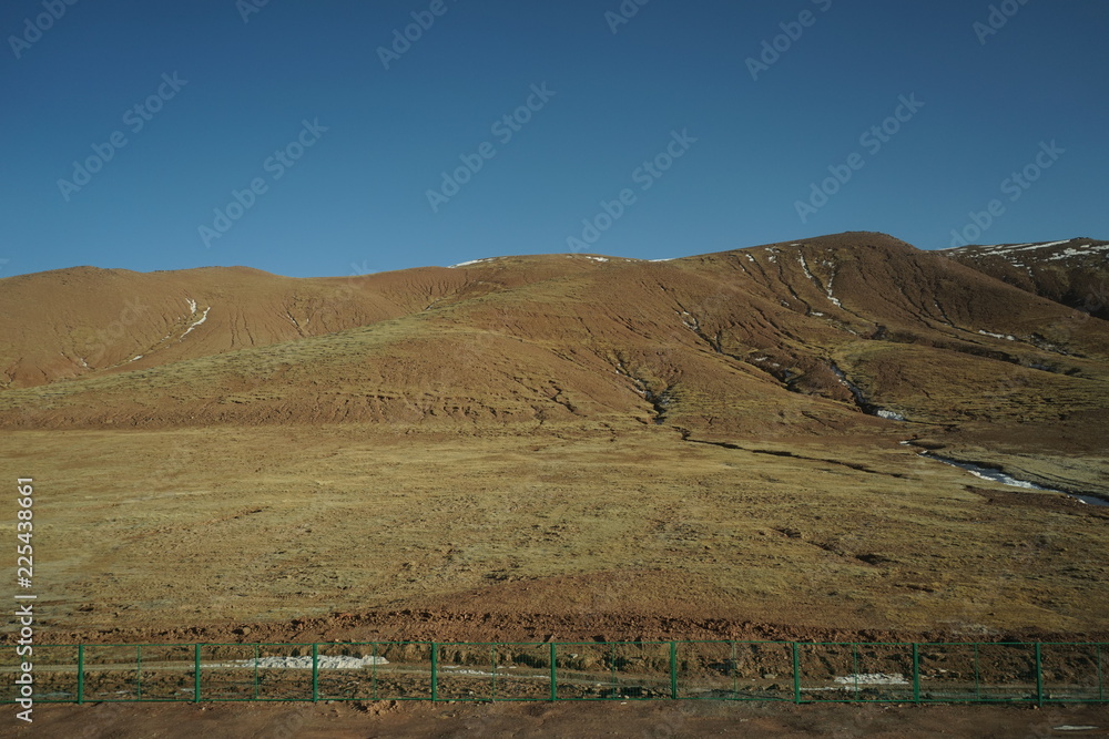 Naklejka premium tibet plateau