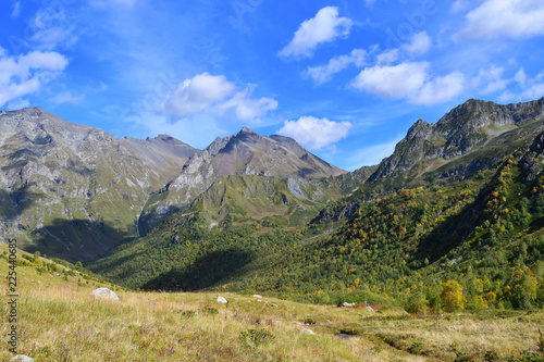 Wallpaper Mural Russia, Arkhyz. Atsgara river valley in September Torontodigital.ca