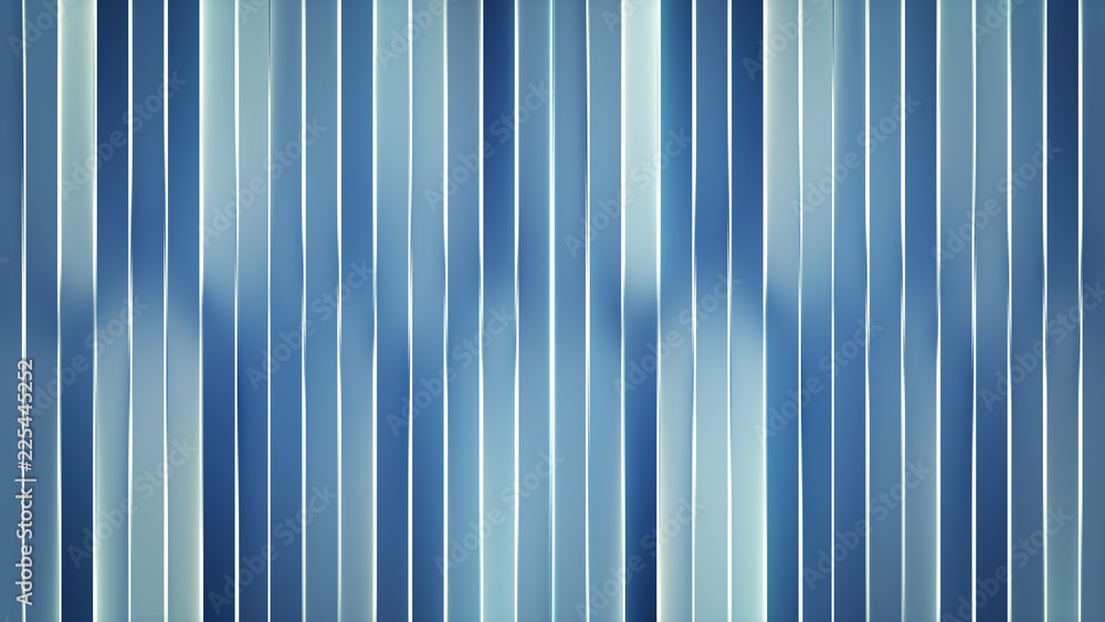 Glowing blue vertical bars abstract 3D rendering Glowing blue vertical bars abstract 3D rendering