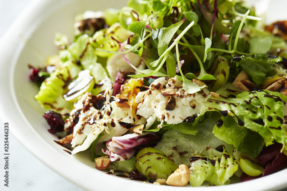 Muscat grape and balsamic vinegar salad Muscat grape and balsamic vinegar salad