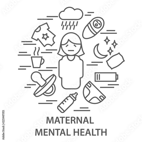 Banners for maternal mental health