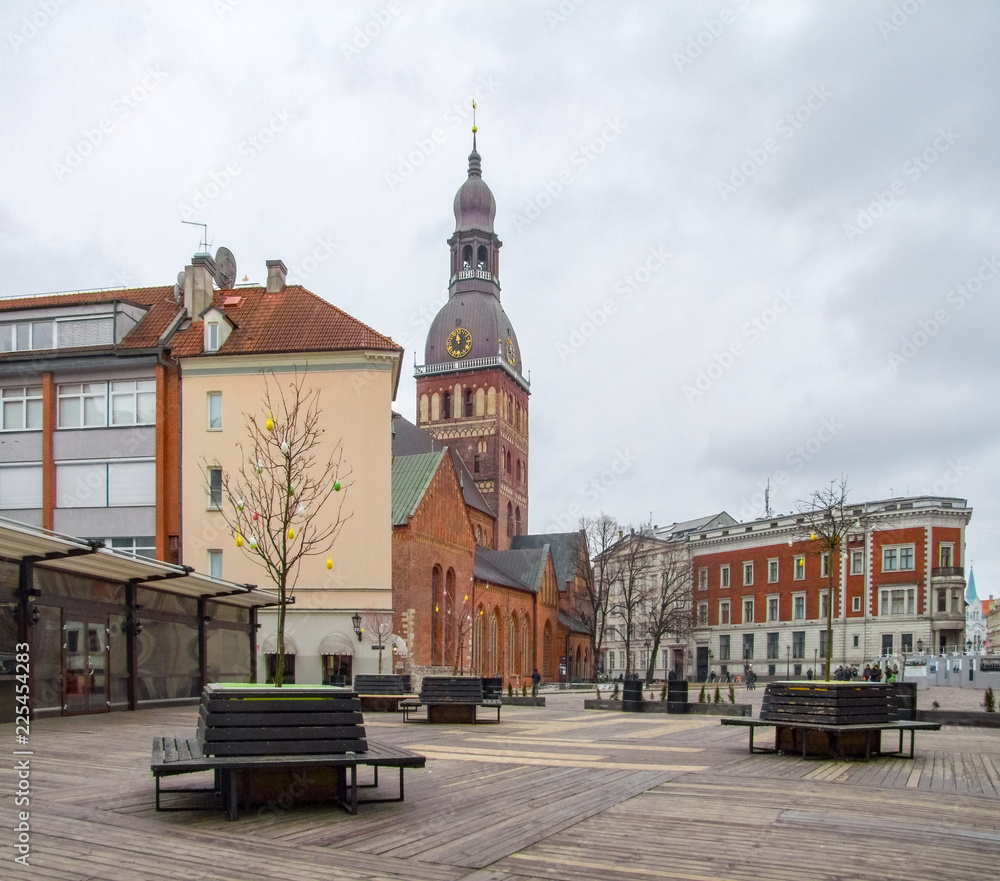 Fototapeta premium Riga city view