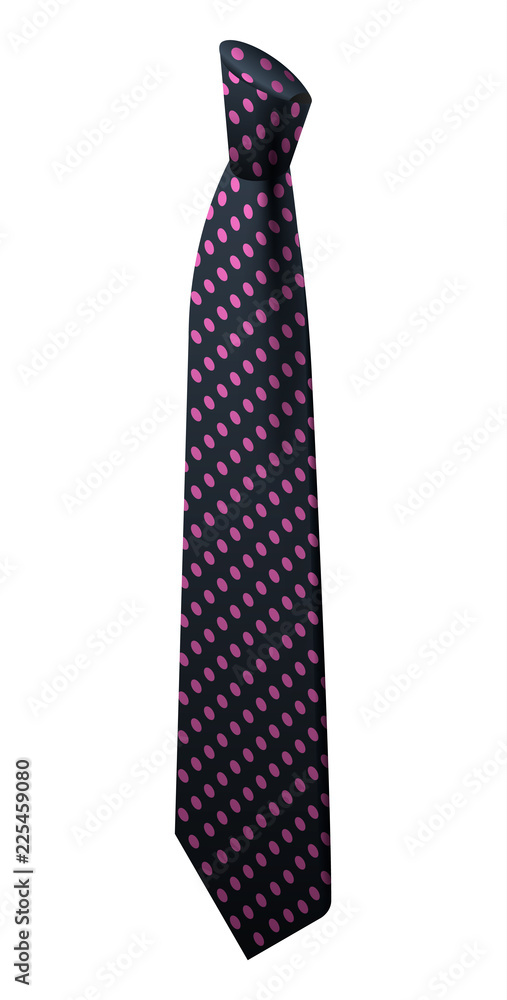Dotted tie icon. Isometric of dotted tie vector icon for web design isolated on white background Dotted tie icon. Isometric of dotted tie vector icon for web design isolated on white background