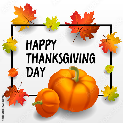 Happy thanksgiving day concept background. Isometric illustration of happy thanksgiving day vector concept background for web design