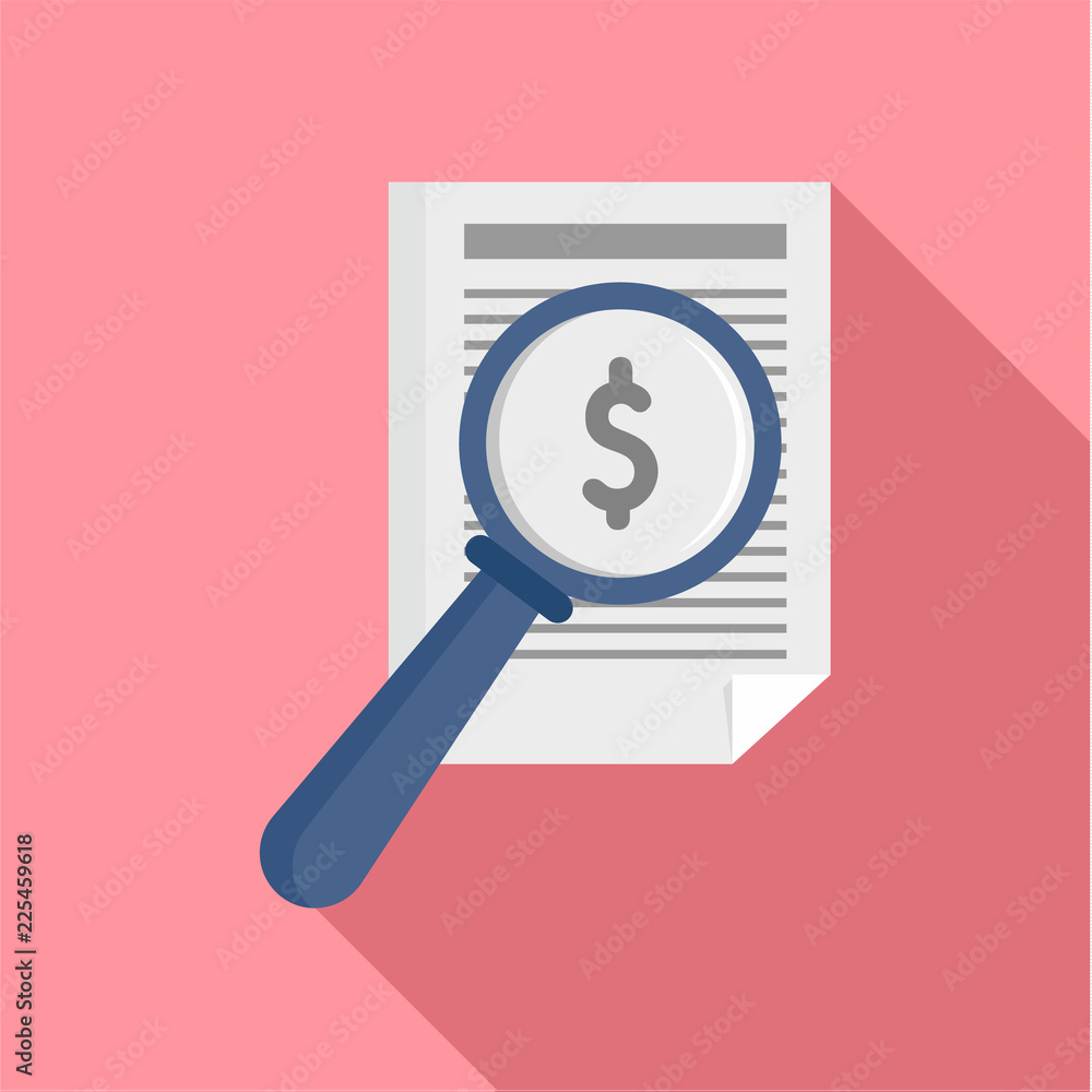 Payment paper icon. Flat illustration of payment paper vector icon for web design Payment paper icon. Flat illustration of payment paper vector icon for web design