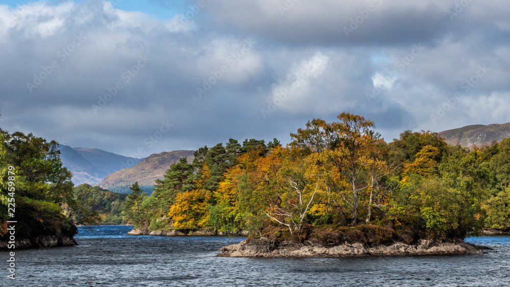 Autumn day at Loch Katrine