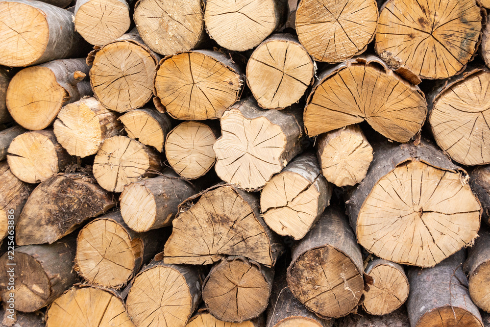 Stack of firewood Stack of firewood