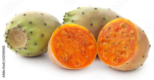 Obraz na płótnie Fresh sliced prickly pear