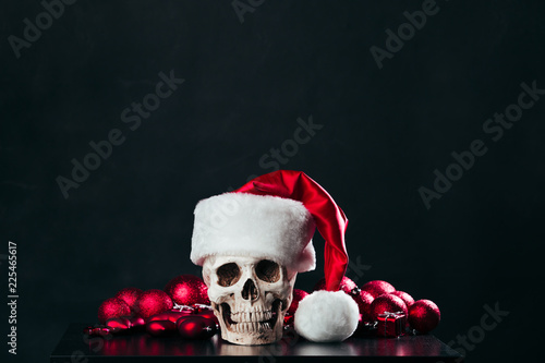 The skull of Santa Claus