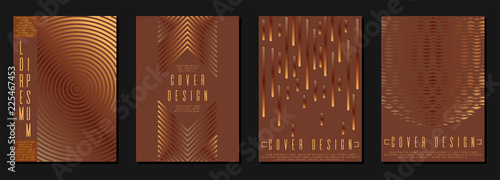 Modern cover page design for your business. Template in A4. Can be used for poster, brochure, magazine, card, book, flyer, banner. Trendy corporate style with bauhaus, memphis and hipster elements.