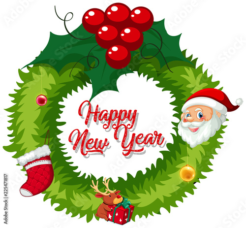 christmas wreath for decoration