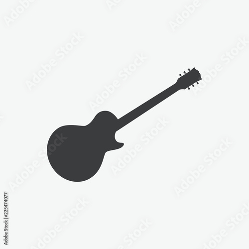 Electric Guitar Vector Icon