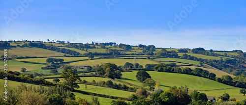 Englsih patchwork landscape photo
