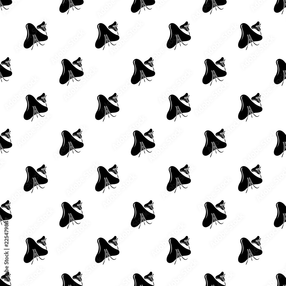 Fototapeta premium Smallpox virus pattern vector seamless repeating for any web design