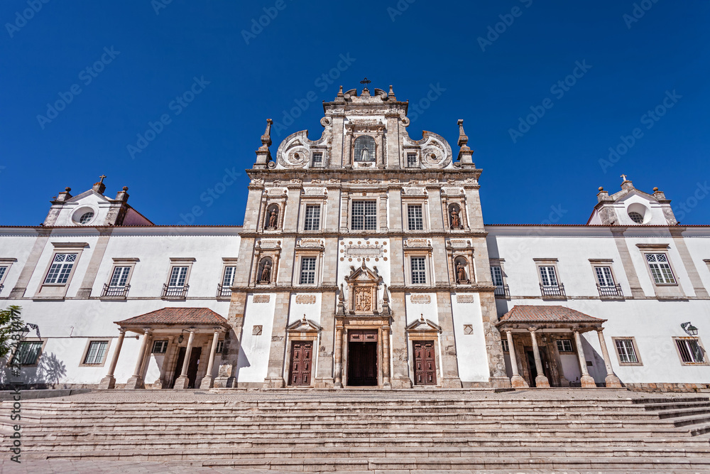 Santarem See Cathedral or Se Catedral de Santarem aka Nossa Senhora da Conceicao Church. Built in the 17th century Mannerist style. Portugal