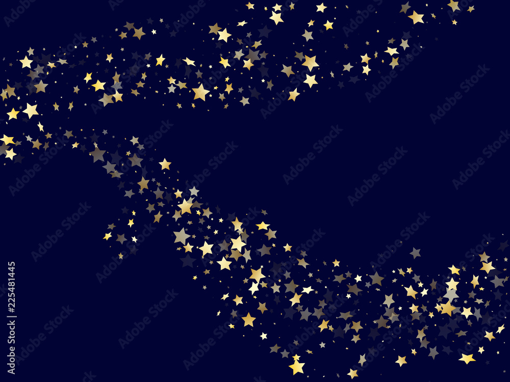 Gold falling star sparkle elements of glitter gradient vector background. Gold falling star sparkle elements of glitter gradient vector background.