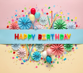 Birthday party decoration
