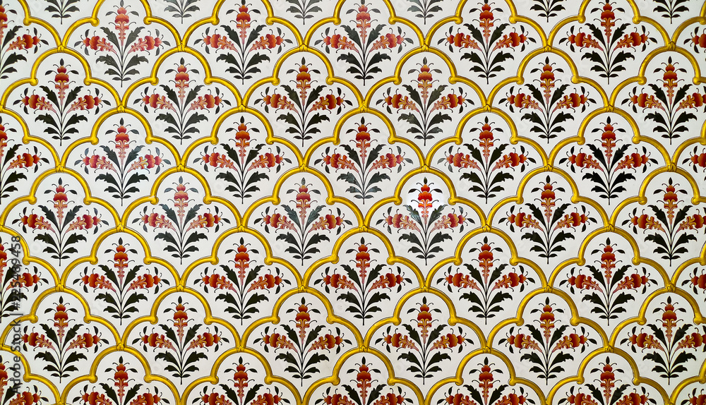 Decoration pattern in Junagarh Fort
