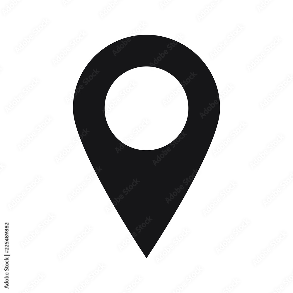 Maps pin. Location map icon. Location pin. Pin icon vector. Maps pin. Location map icon. Location pin. Pin icon vector.