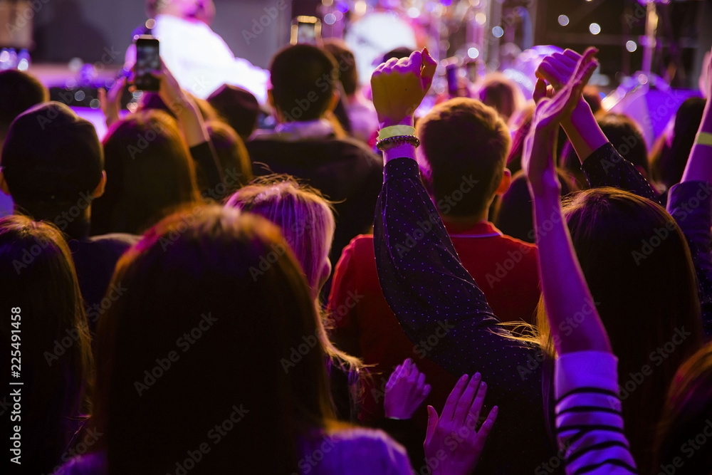 People on concert