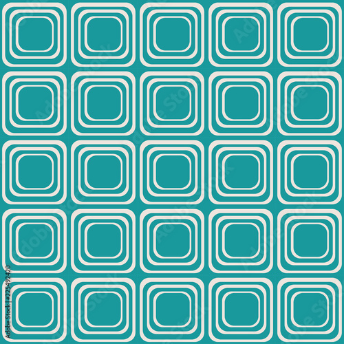 Vector seamless texture with rounded squares looking like old tv