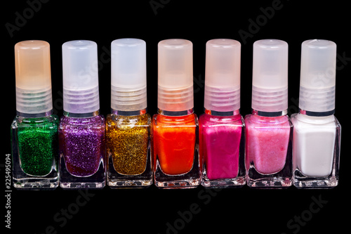 Nail polish with gloss