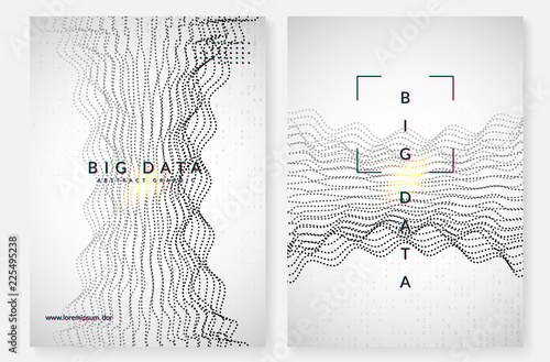 Quantum computing background. Technology for big data, visualization, artificial intelligence and deep learning. Design template for storage concept. Modern quantum computing backdrop.