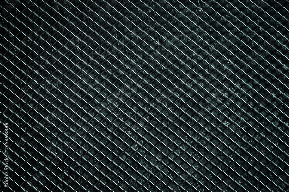Black metal grid. Abstract background Black metal grid. Abstract background