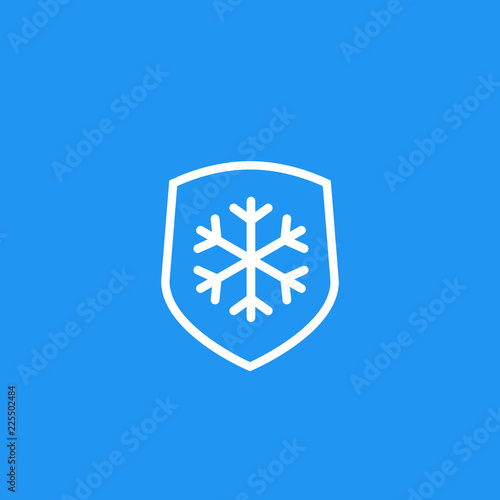 Frost resistant, resistance icon
