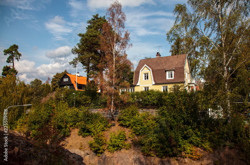 Traditional Swedish house,Lidingo