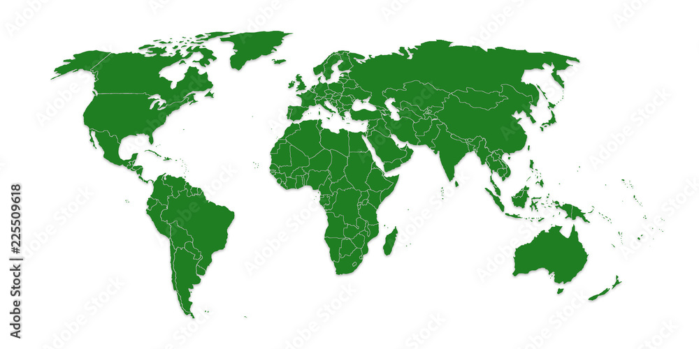 World Map Illustration