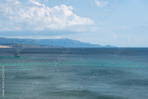 Mediterranean sea near Alghero, Sardinia, Italy 