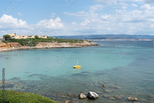 Beach Punta Negra, Fertilia, Sardinia.
