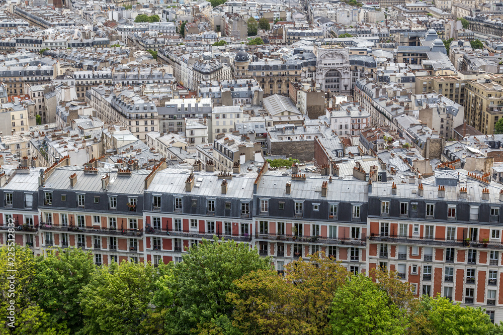 Paris Rooftop View