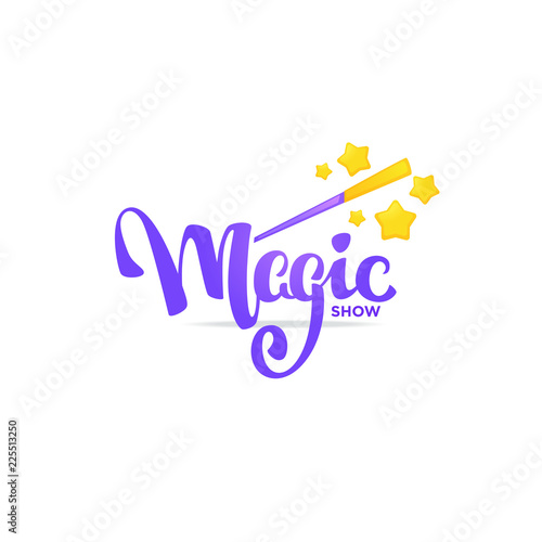 Magic Show, letteing composition for your logo, emblem, invitation