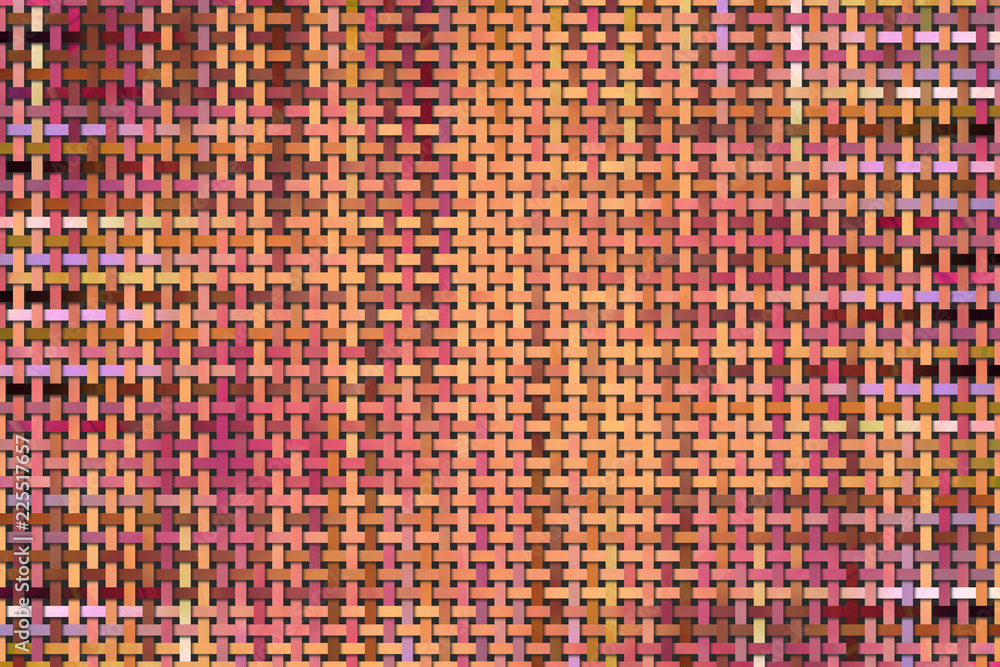 Rattan woven mat pattern, background or texture for design. Rattan woven mat pattern, background or texture for design.